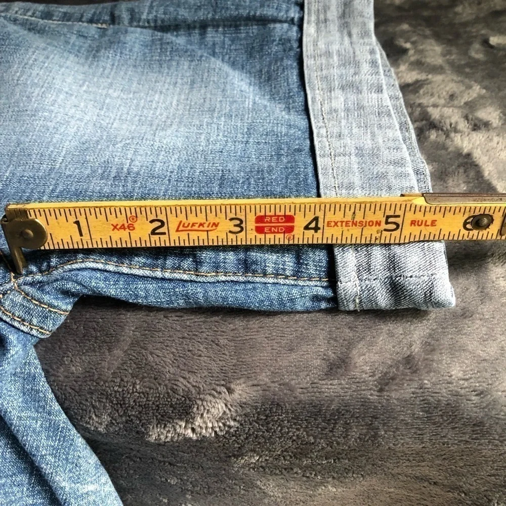 𝅺FUNK Standard‎ Blue jean shorts size medium